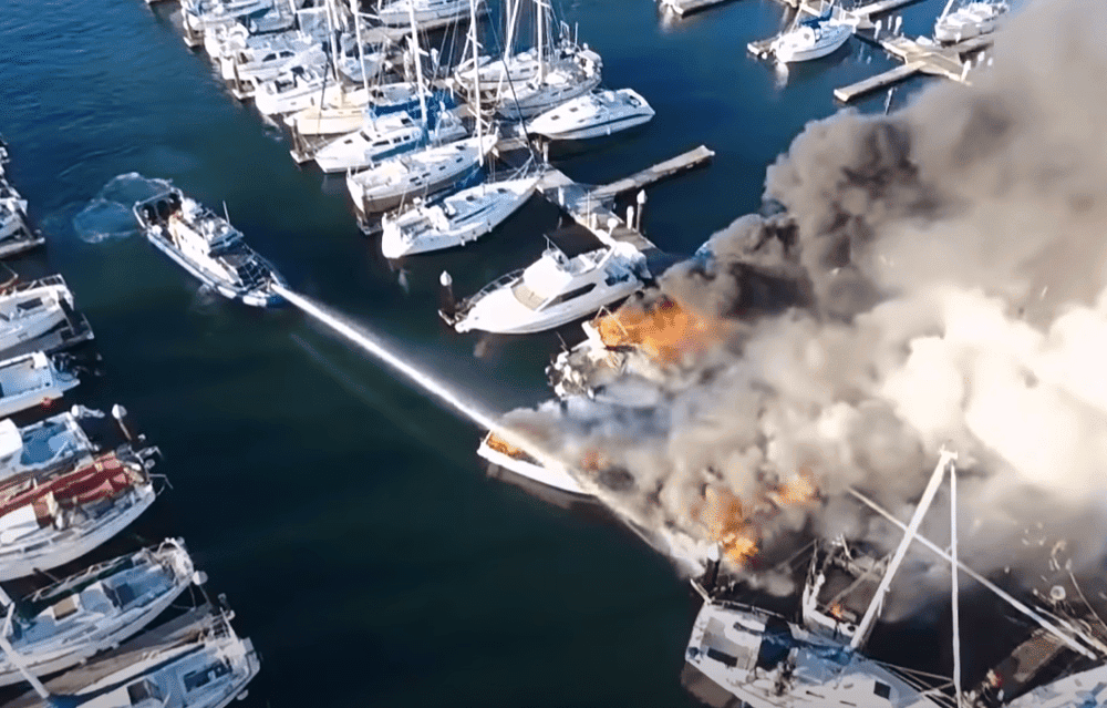 Step-By-Step Guide For Fighting A Boat Fire