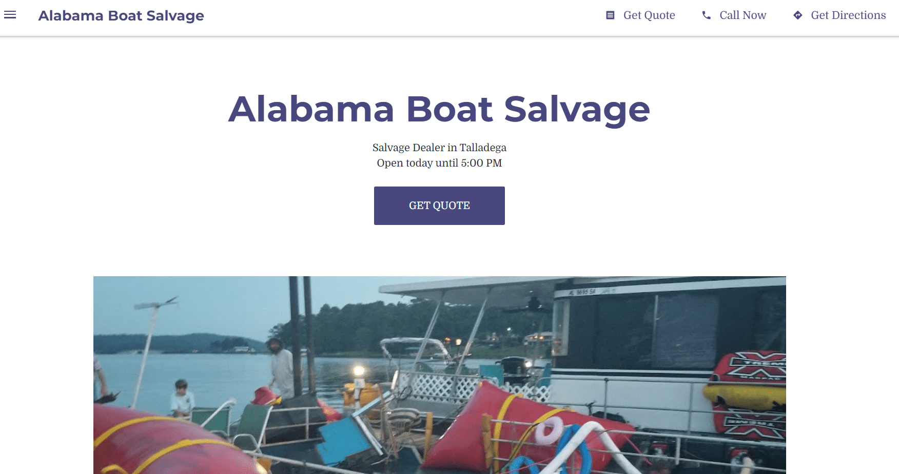 Alabama Boat Salvage – Alabama