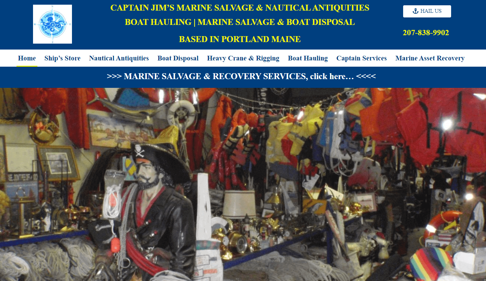 Captain Jim’s Marine Salvage – Maine