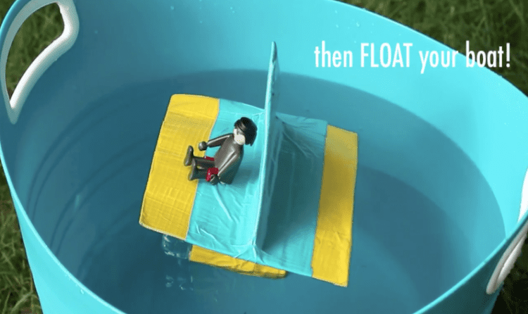 DIY Water Bottle Toy Boats