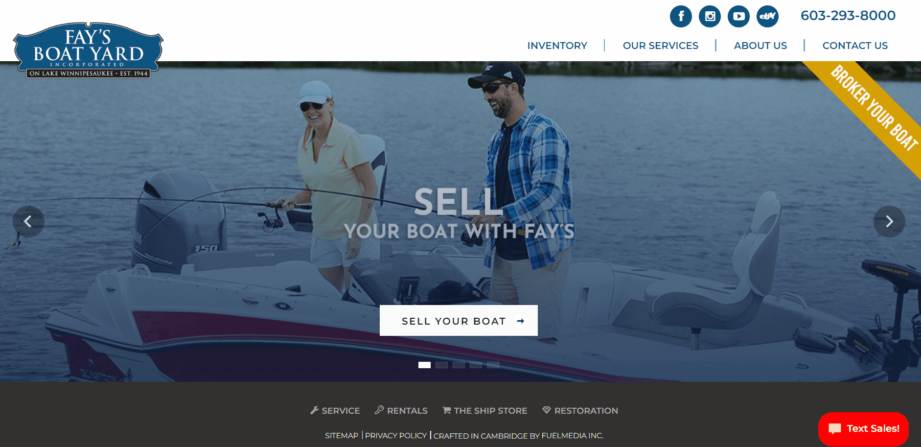 Fay’s Boat Yard – New Hampshire