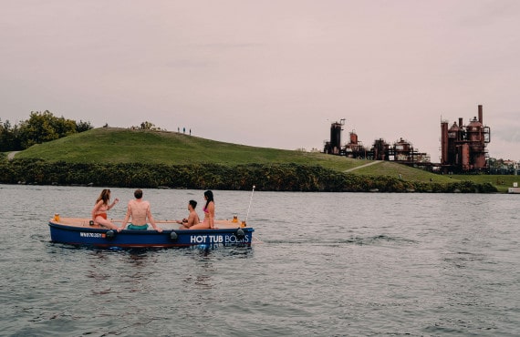 Hot Tub Boats