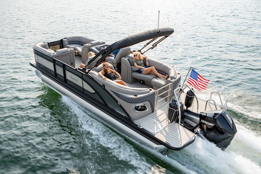 Quad Seating Pontoon Boats