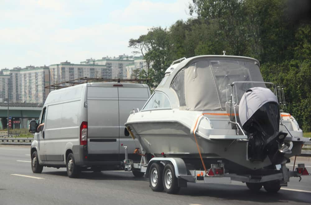 Boat trailer weight