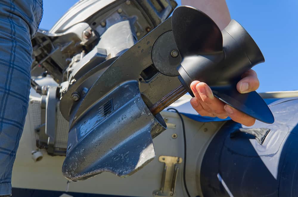 Check your boat propellor before your trips