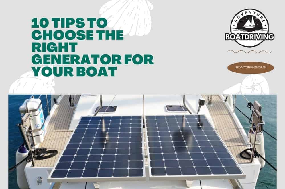 Choose the Right Generator for Your Boat