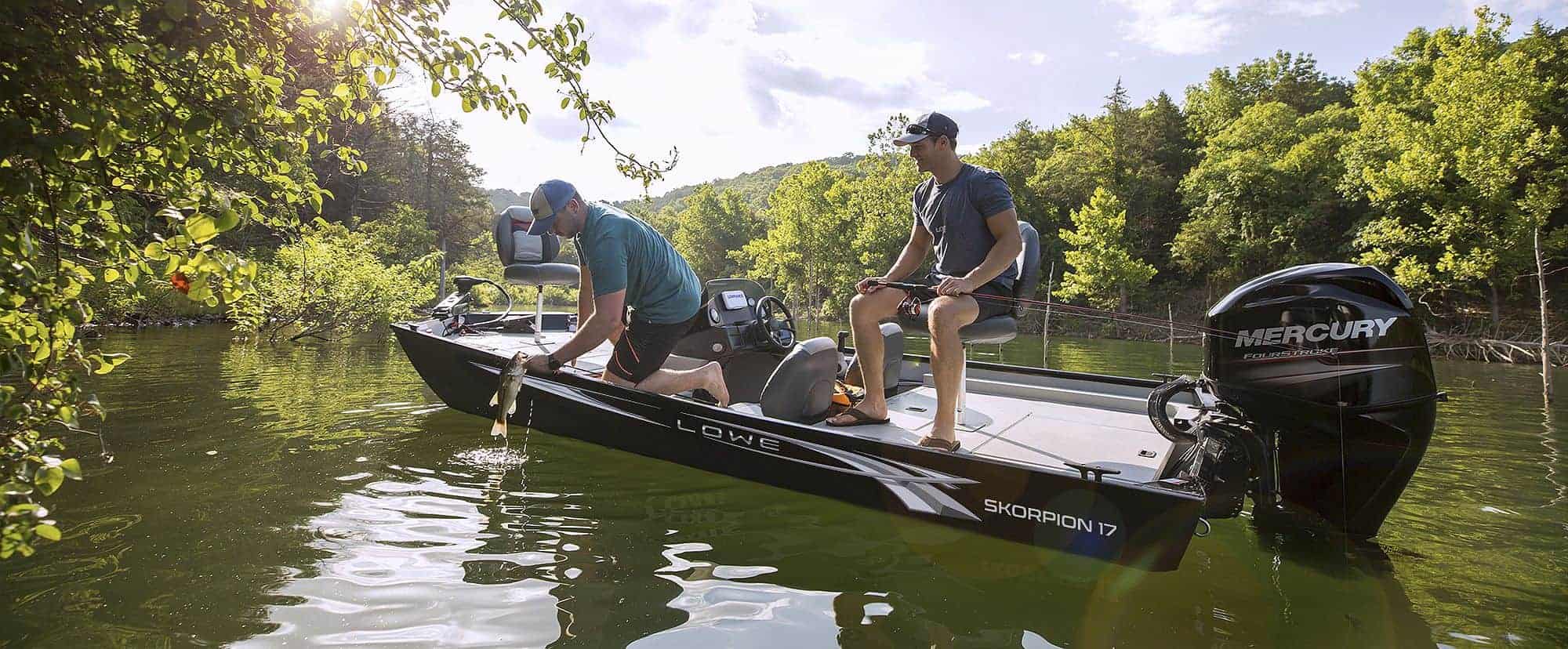 Lowe Skorpion 17 Aluminum Bass Boat