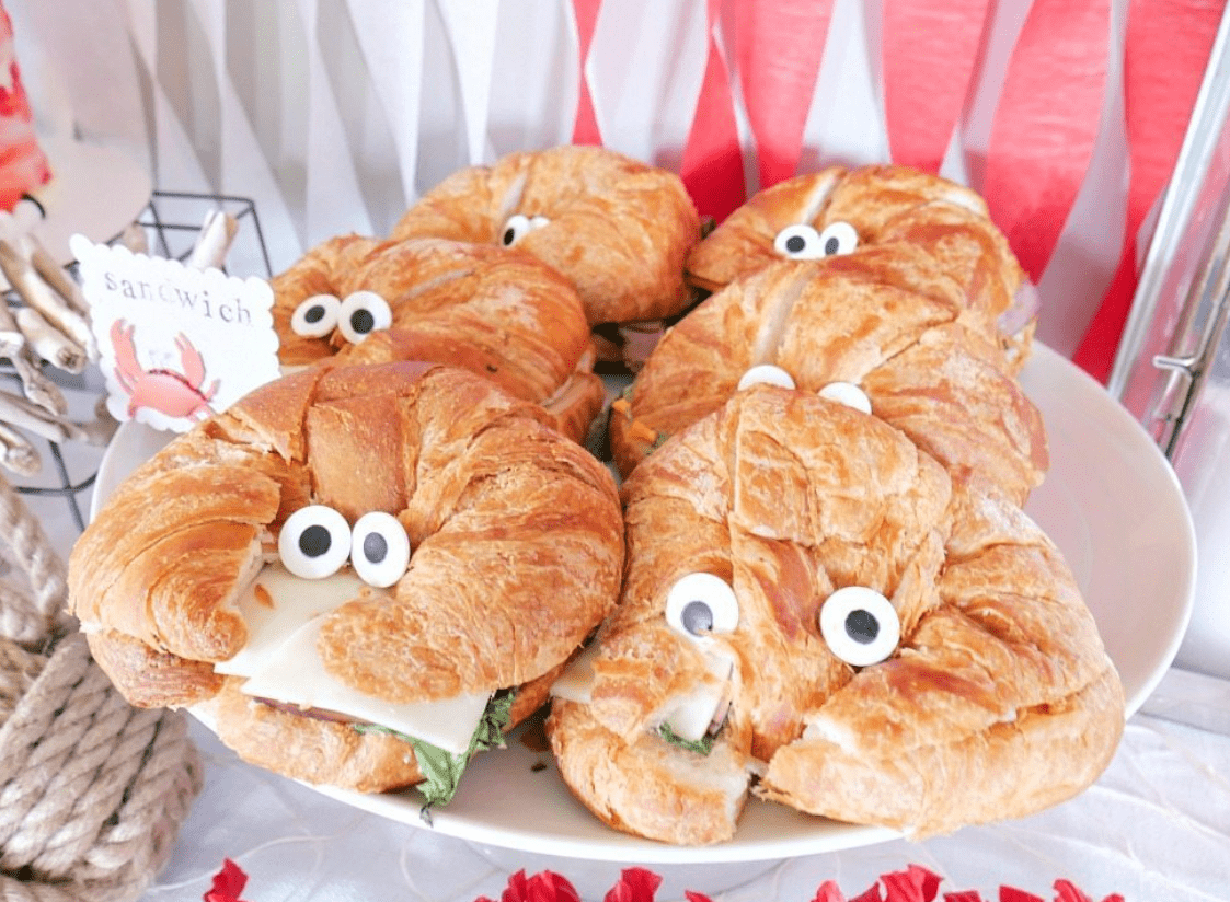 Crab Croissants