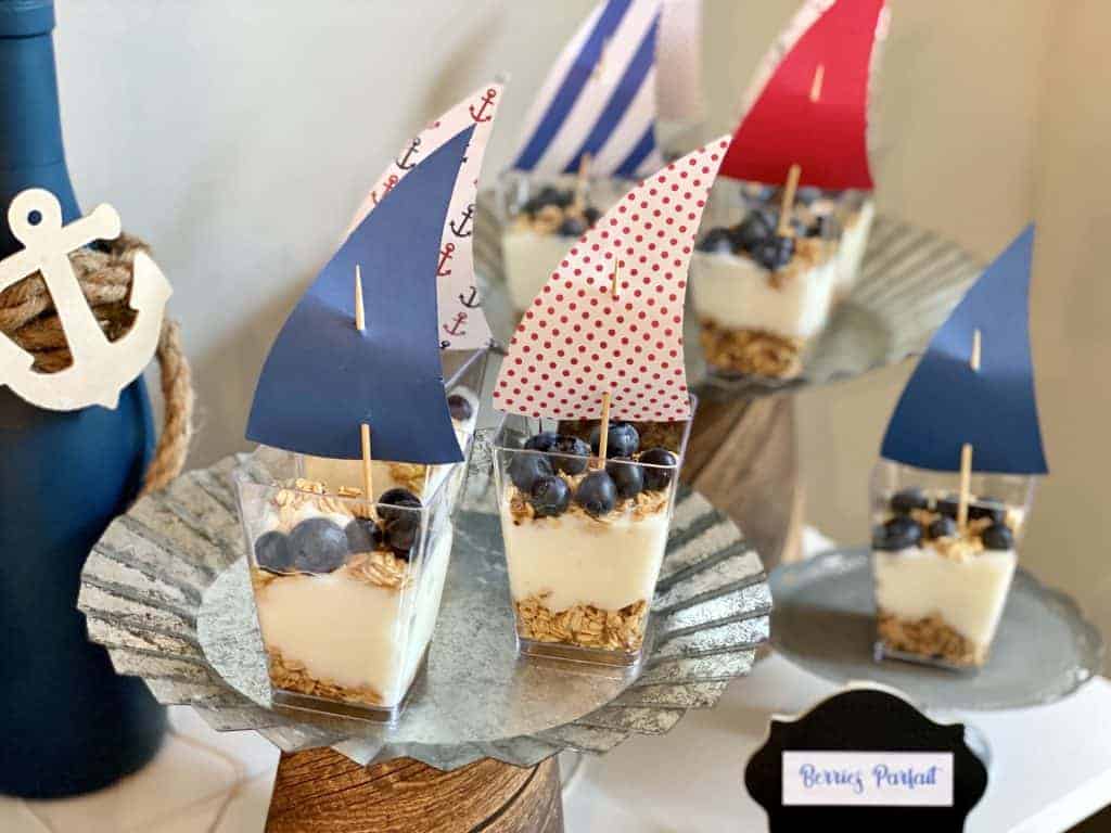 Healthy Sailboat Desserts