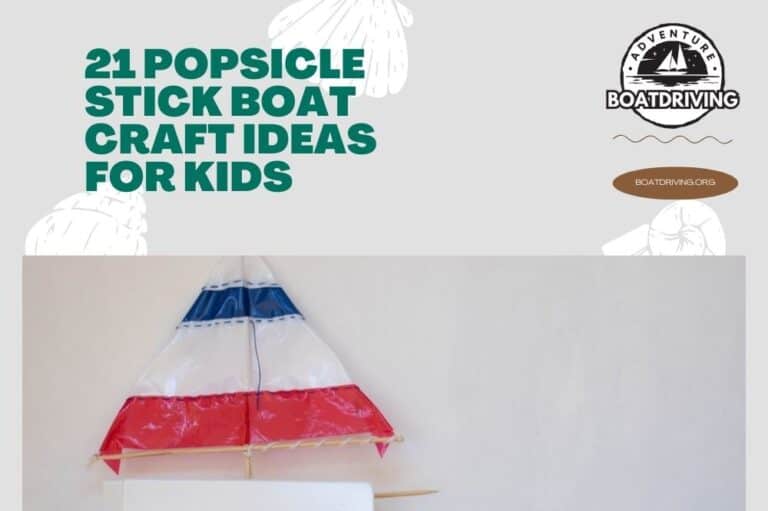 Popsicle Stick Boat Craft Ideas for Kids
